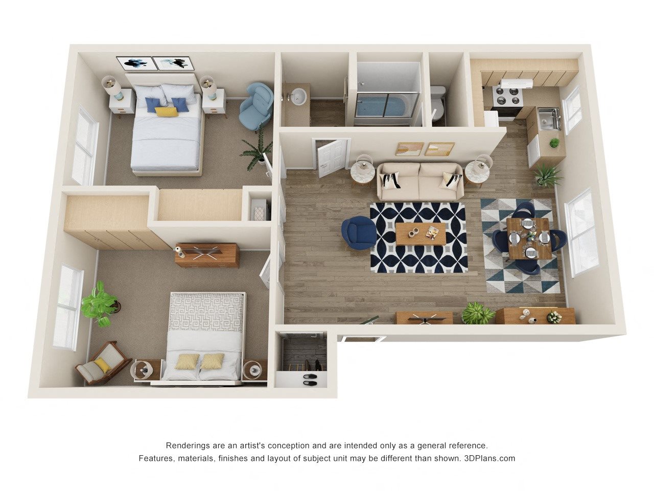 The Montavilla | 2x1 Flat The Montavilla | 2x1 Flat